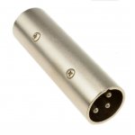 GILBORD ADA18 adaptor αρσενικό σε αρσενικό XLR